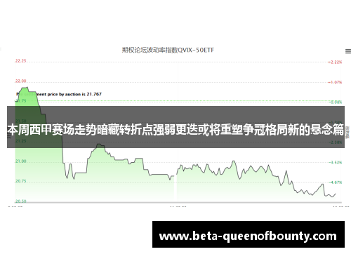 本周西甲赛场走势暗藏转折点强弱更迭或将重塑争冠格局新的悬念篇